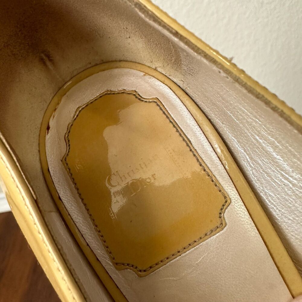 CHRISTIAN DIOR Miss Dior Pump Heels 10.5 CM in Beige Clair *FLAW* - Picture 8 of 14